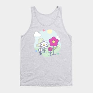 pretty flowers in spring Tank Top